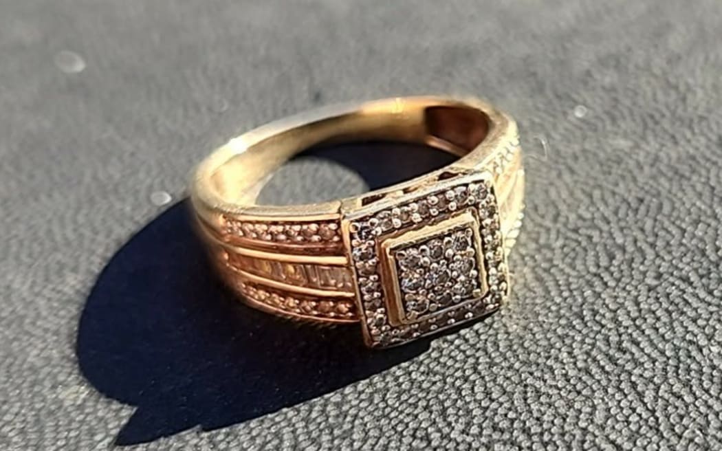 The ring found by Garth.