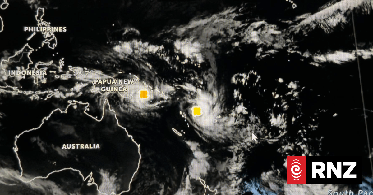 Two active Tropical Cyclones in Pacific waters