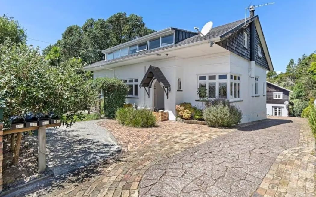 The Birkenhead property Nick Hoogwerf rented out and where he claimed to be living in the downstairs unit.