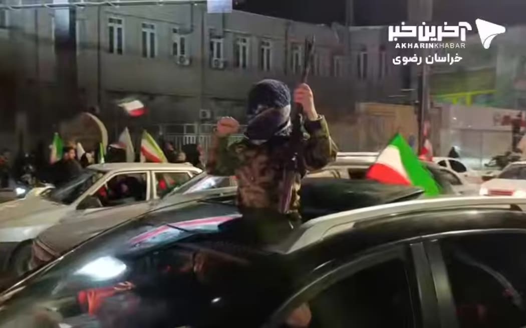 Rights groups say video appeared online showing children wearing camouflage uniforms and carrying assault rifles. (Supplied)