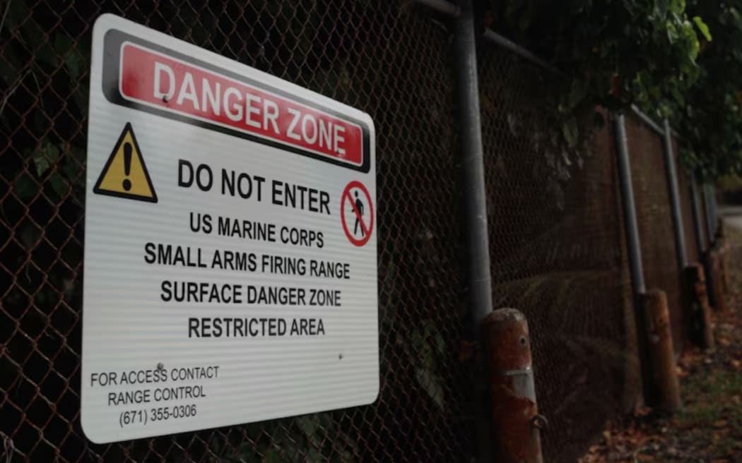 The US military has cleared about 10 per cent of Guam's remaining limestone forest to make way for a new firing range.