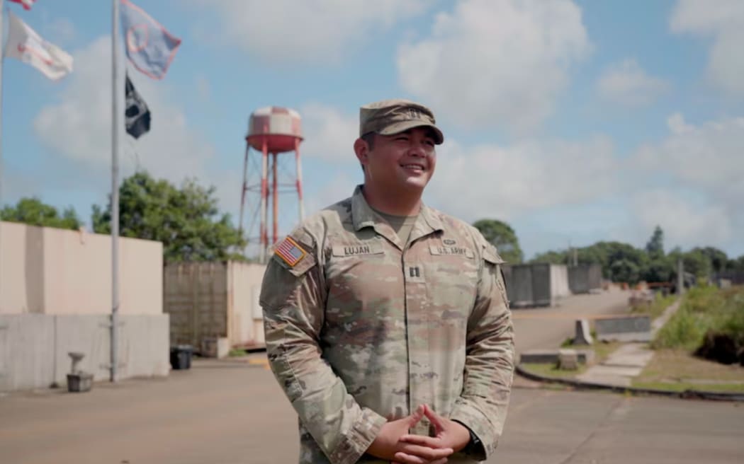 Captain Alejo Luhan is a member of the Guam National Guard.