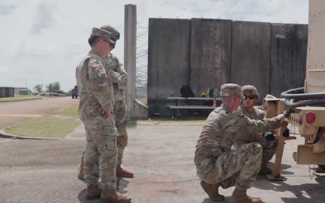 The US has been building up its military presence in Guam amid the intensifying rivalry with China.