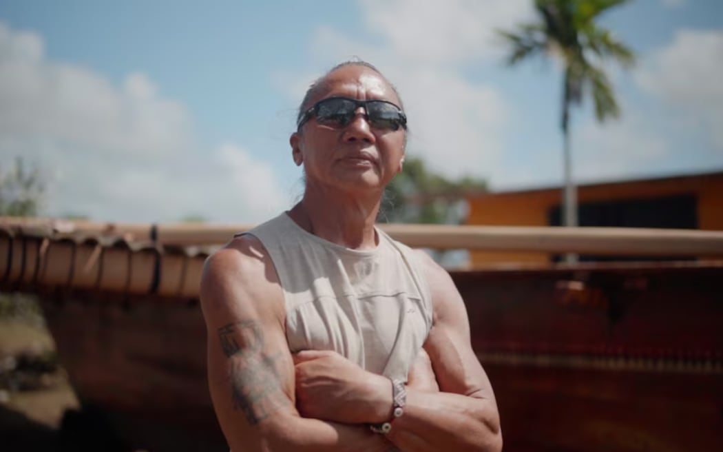 Ron Acfalle served with the US Marines for four years and wants young people on Guam to have alternatives.