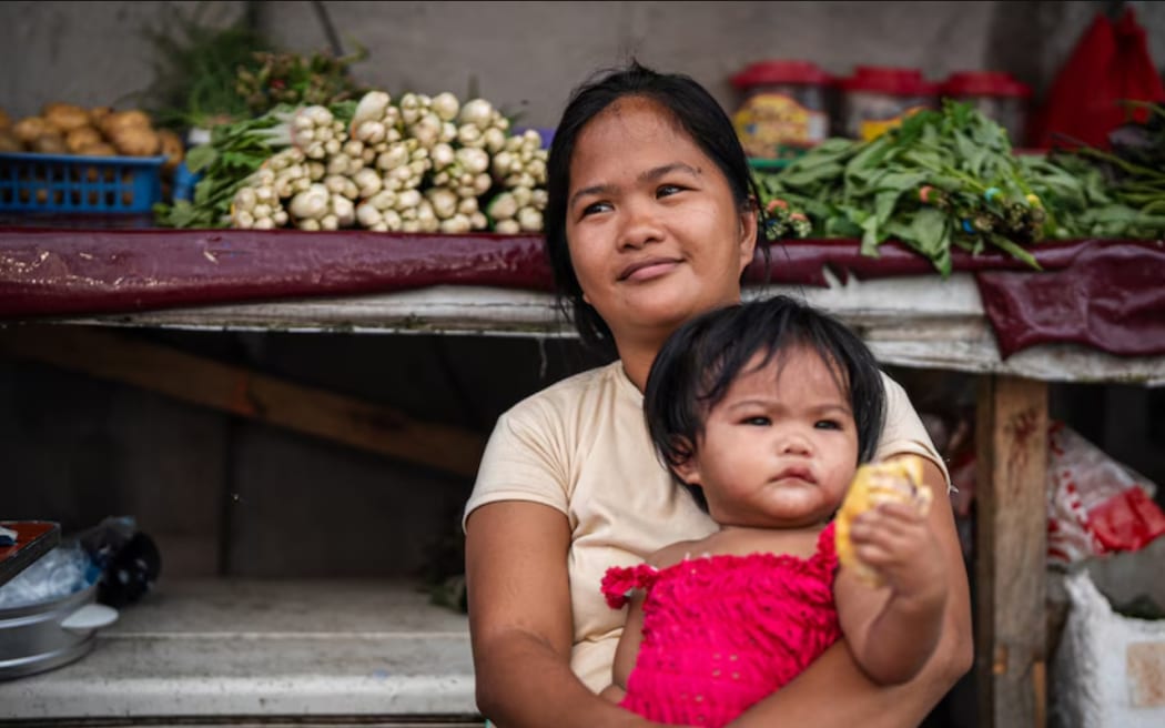 Mother of four Mary Jane Hutalla is among those trying to survive on a small income.