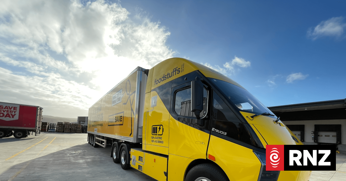 Tough road to electrifying New Zealand's truck fleet