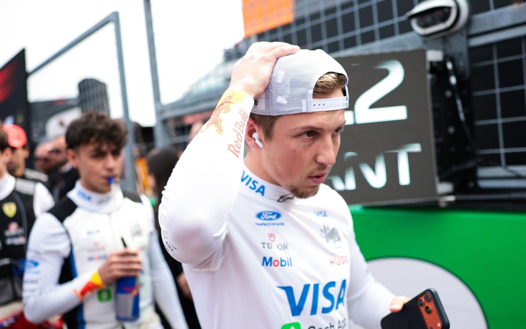Liam Lawson of Visa Cash App RB F1 Team VCARB03.