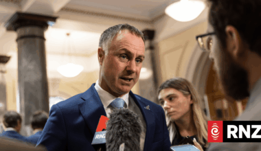 Local Government Minister Simon Watts on challenges building water infrastructure