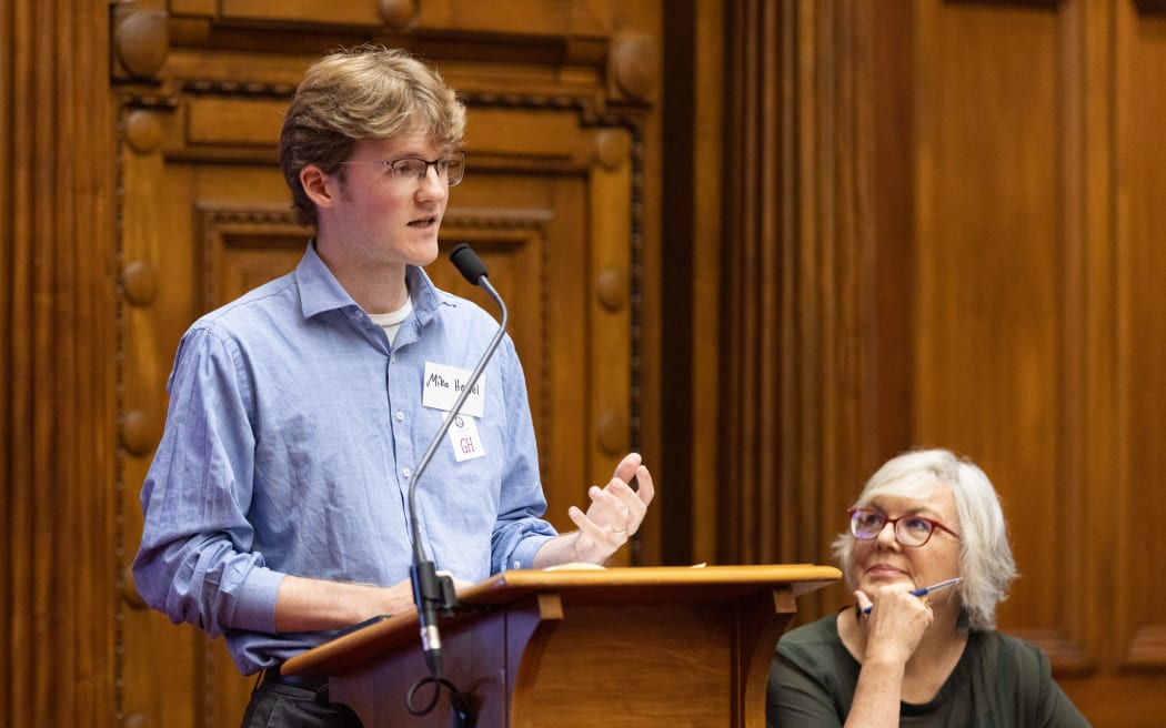 Citizens assembly proponent Mika Hervel