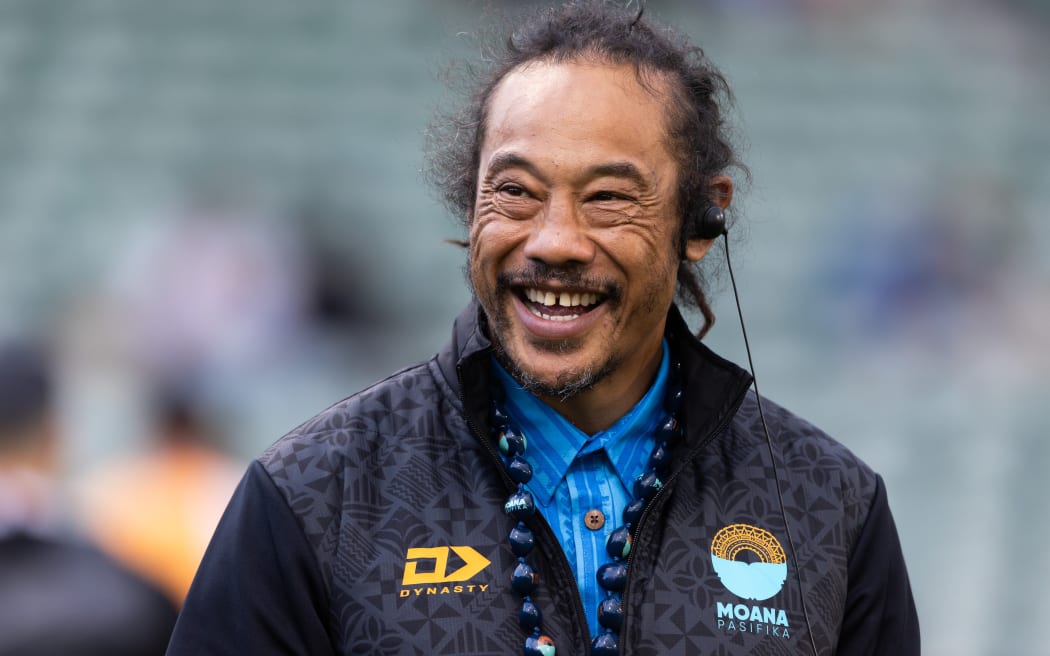 Moana Pasifika Head Coach Tana Umaga.