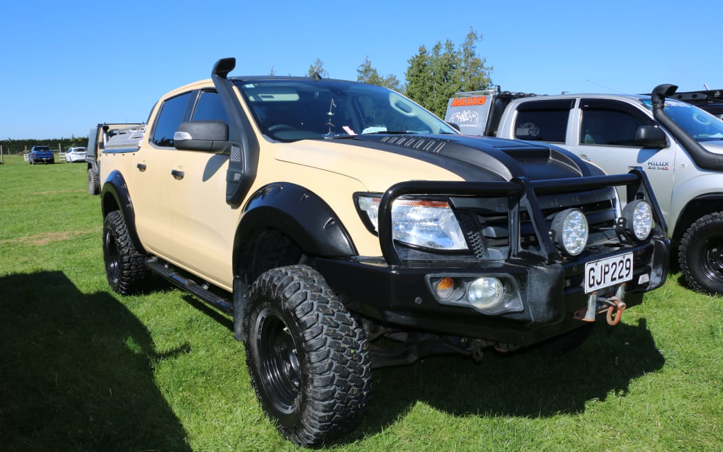 Amy Ingram's 2012 Ford Ranger won the "hers not his" catergory.