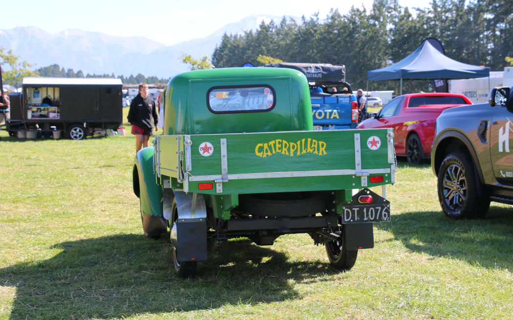 The restored Burnetts ute.