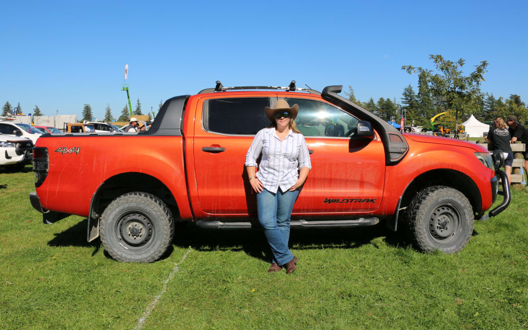 Loganne Brown coordinated this year's Methven Ute Muster.