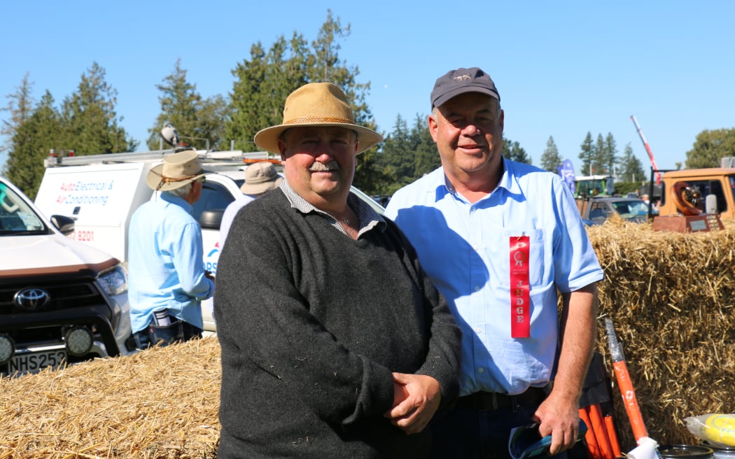 Grant Reith and Alistair Stevens  Ute Muster judges