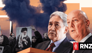 Luxon, Peters hold talks after emails reveal clash over NZ's Iran war stance