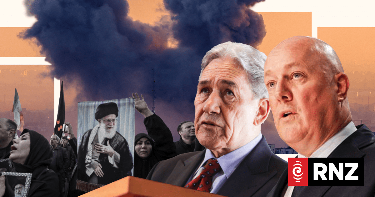 Luxon, Peters hold talks after emails reveal clash over NZ's Iran war stance