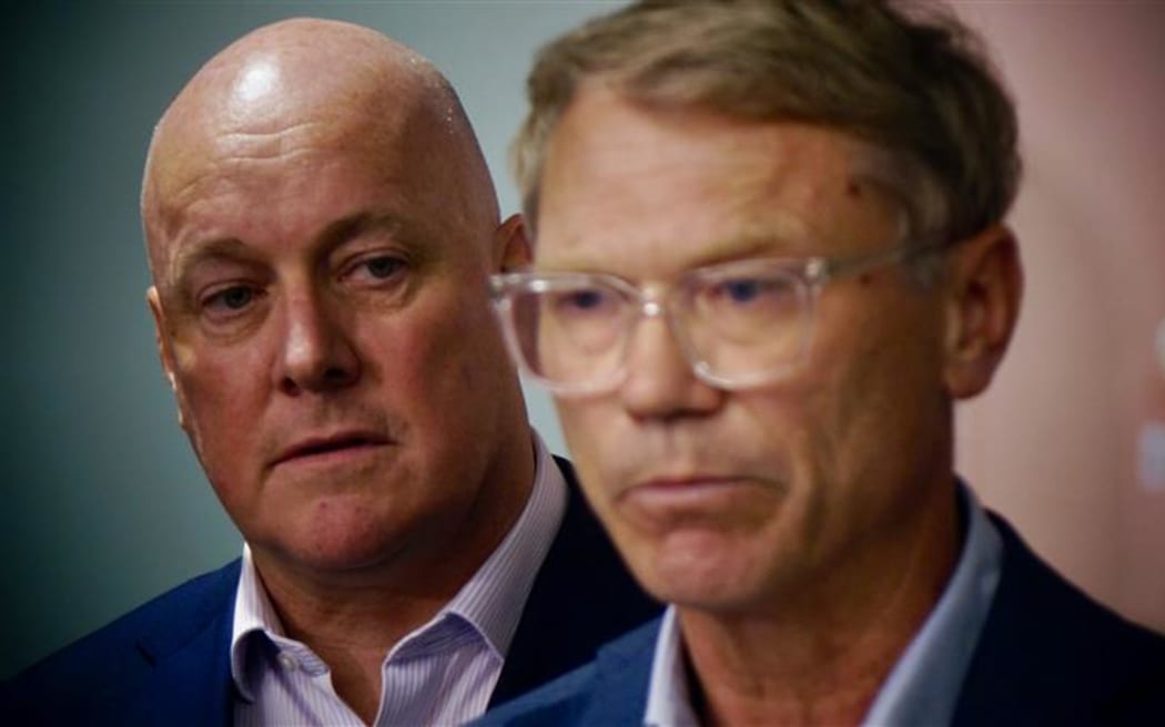 Justice Minister Paul Goldsmith and Prime Minister Christopher Luxon speak on the latest crime statistics.