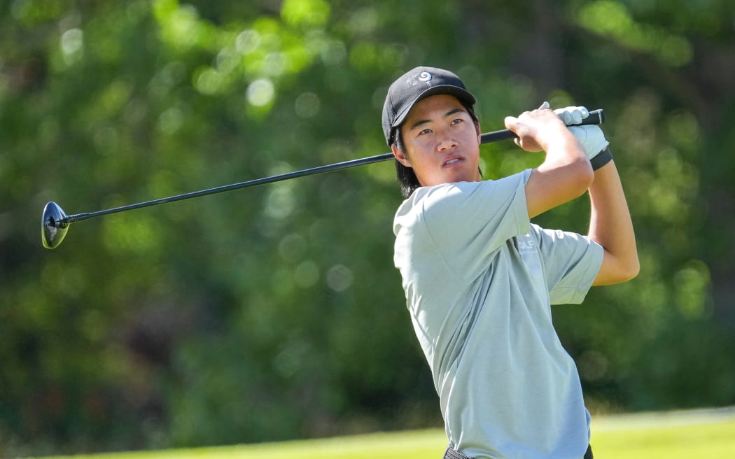 New Zealand golfer Ricky Kang.