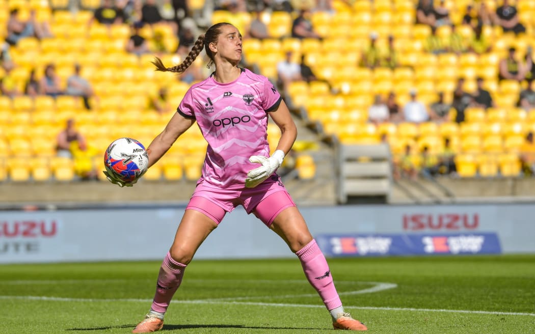 Goalkeeper Vic Esson of Wellington Phoenix.