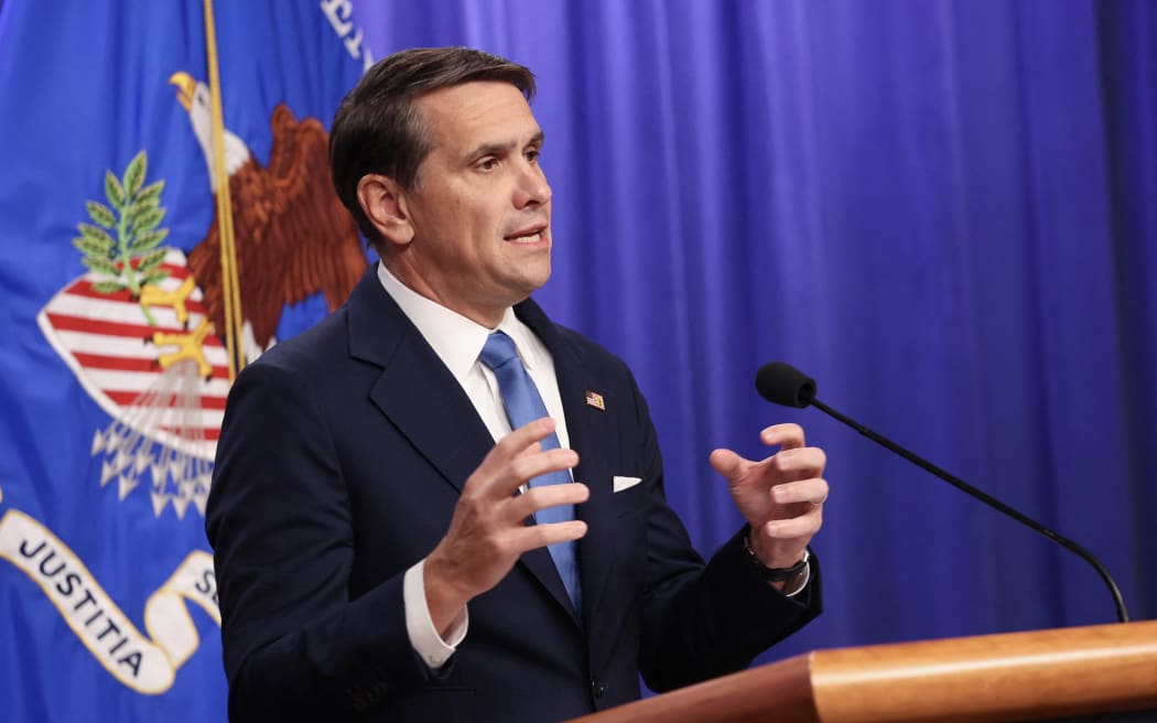 US Deputy Attorney General Todd Blanche