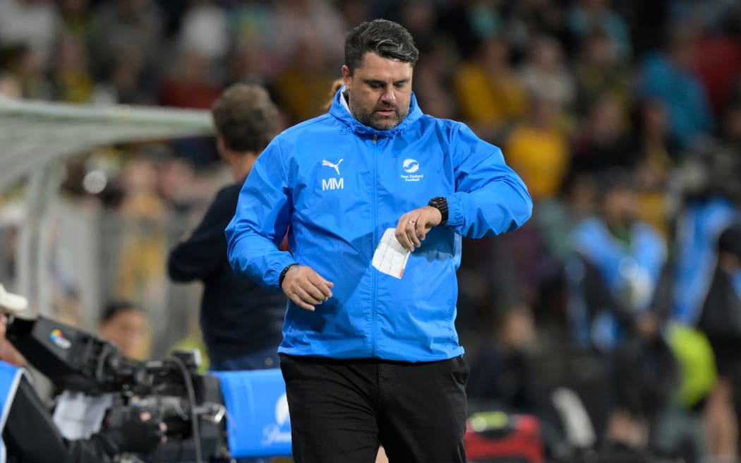 New Zealand coach Michael Mayne.