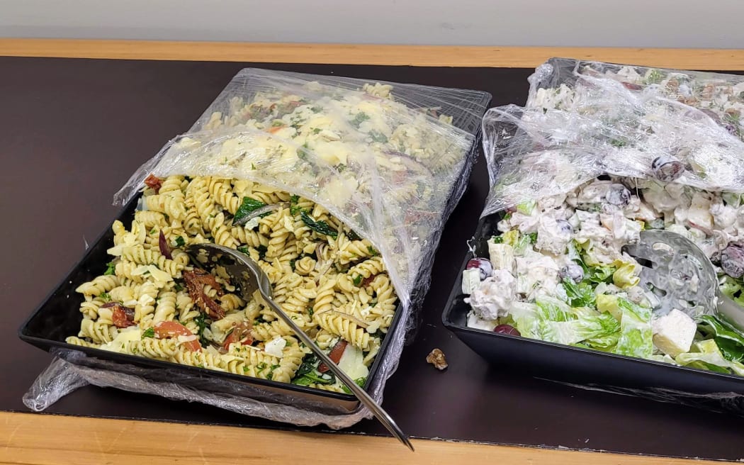 A lunch supplied to councillors at an Auckland Council meetings.