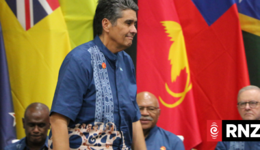 Palauan leader Whipps makes historic first state visit to New Zealand