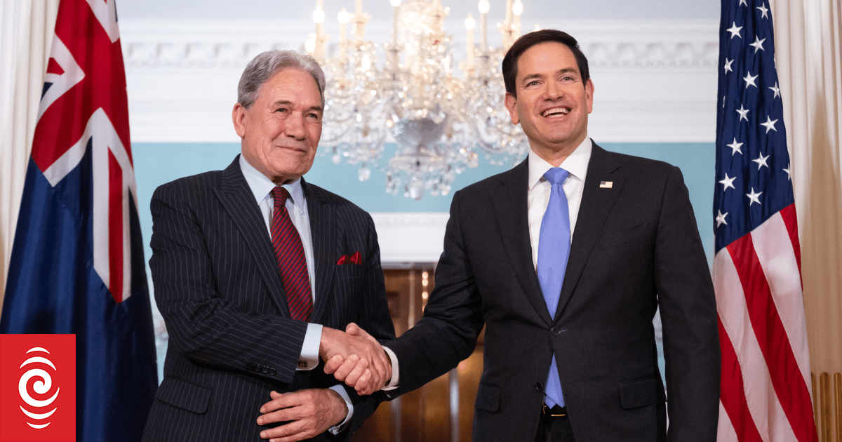 Foreign Minister Winston Peters off to meet US Secretary of State Marco Rubio