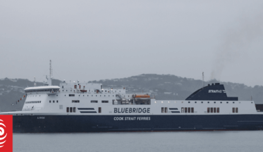 Person rescued after going overboard from Cook Strait ferry
