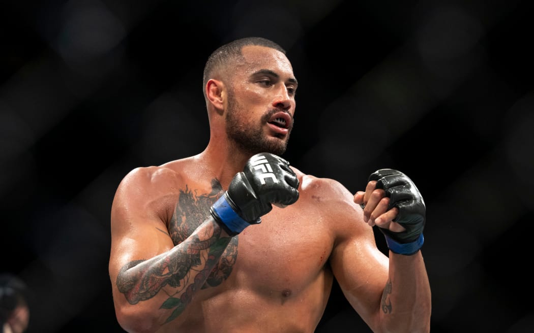 UFC Fight Night Light Heavyweight Fight. New Zealands Carlos Ulberg beats Volkan Oezdemir of Switzerland