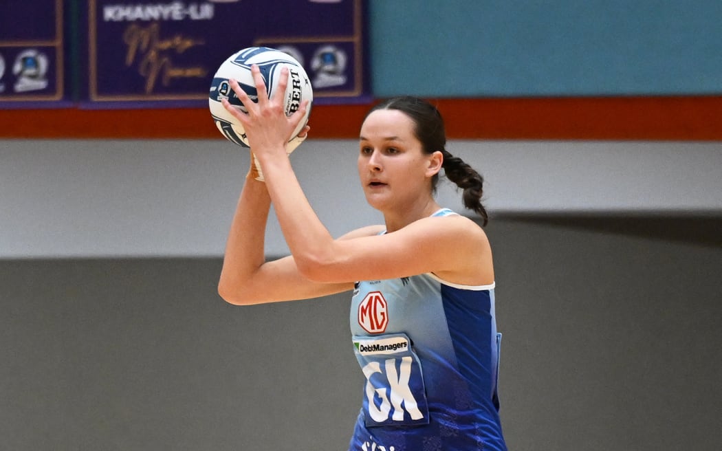 Catherine Hall.
Stars v Mystics. ANZ Premiership Netball. Pullman Arena. Auckland. Monday 13 May 2024. © Photo: Andrew Cornaga / Photosport
