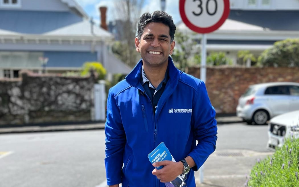 Auckland Central National Party candidate Mahesh Muralidhar.
