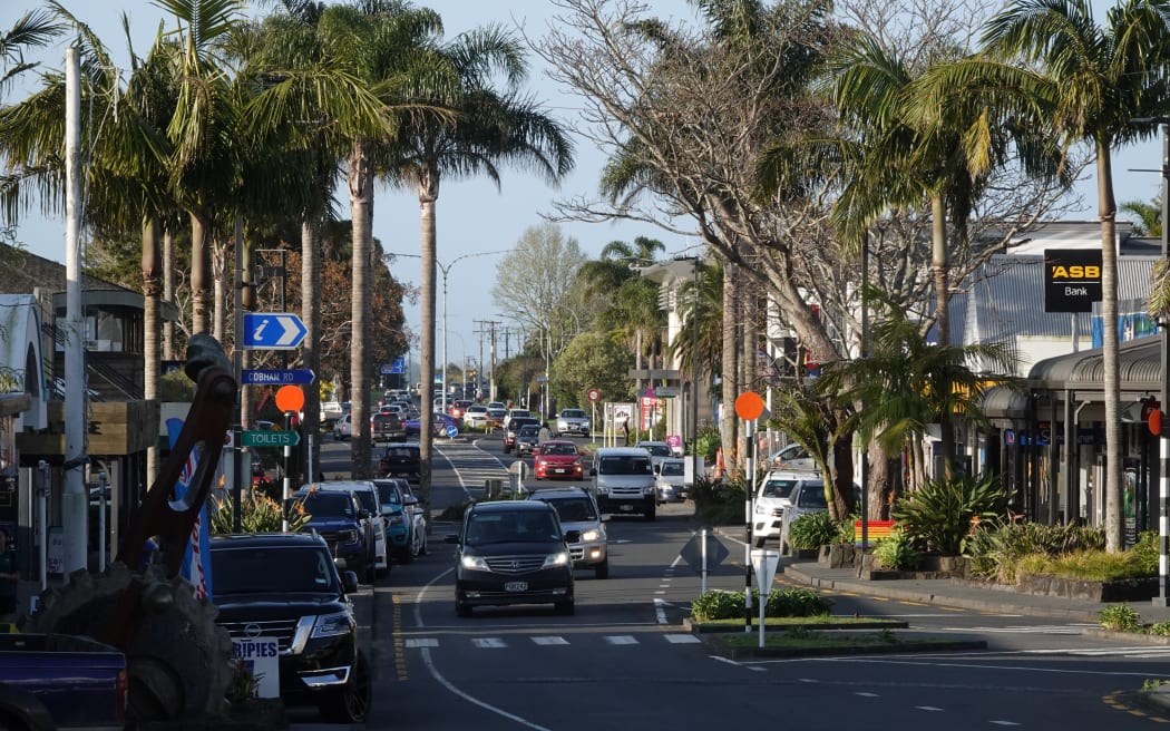 Kerikeri Road, central Kerikeri, Bay of Islands.