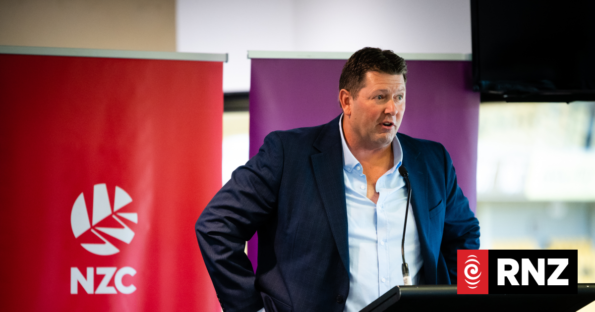 Geoff Allott named new boss of NZ Cricket after Scott Weenink's departure