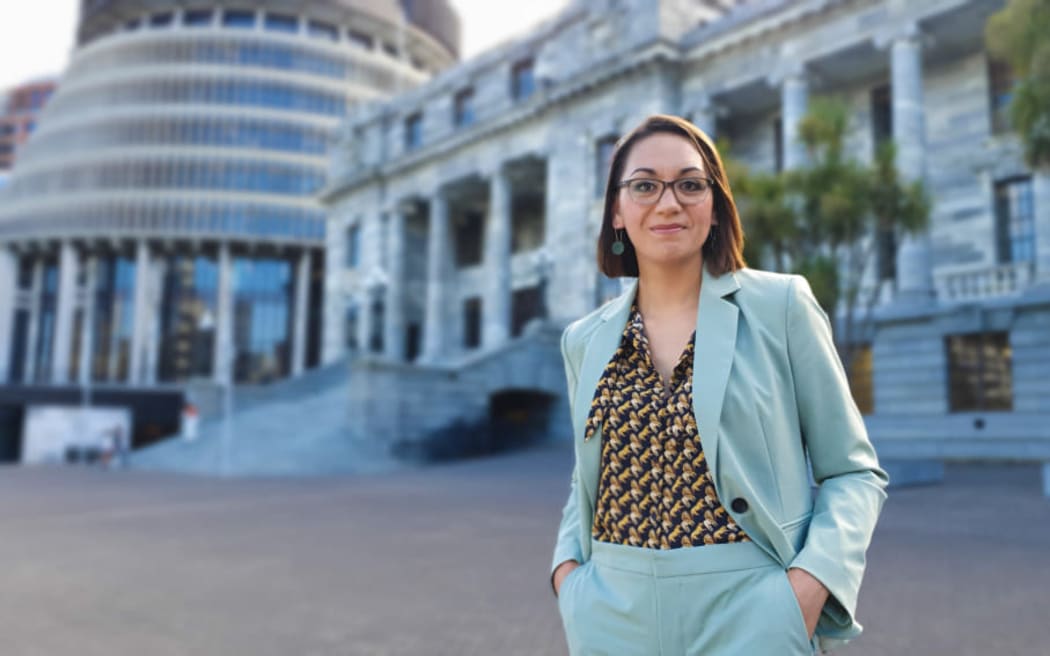 Maiki Sherman at Parliament
