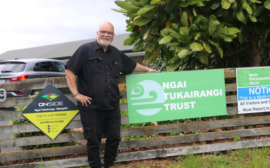 Ratahi Cross, Chairman of Ngai Tukairangi Orchard.