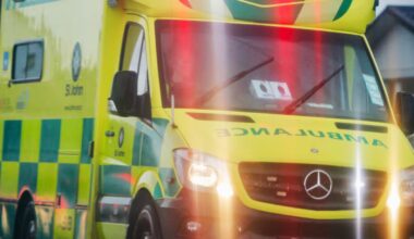 Napier street closed after incident involving bus and pedestrian