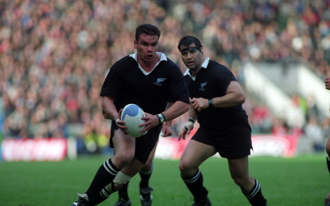 1991, Rugby Union. Rugby World Cup.
New Zealand vs England.
Michael Jones.