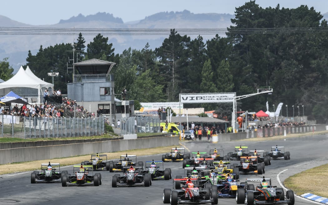 Castrol Toyota Racing Series event at Ruapuna, Christchurch.