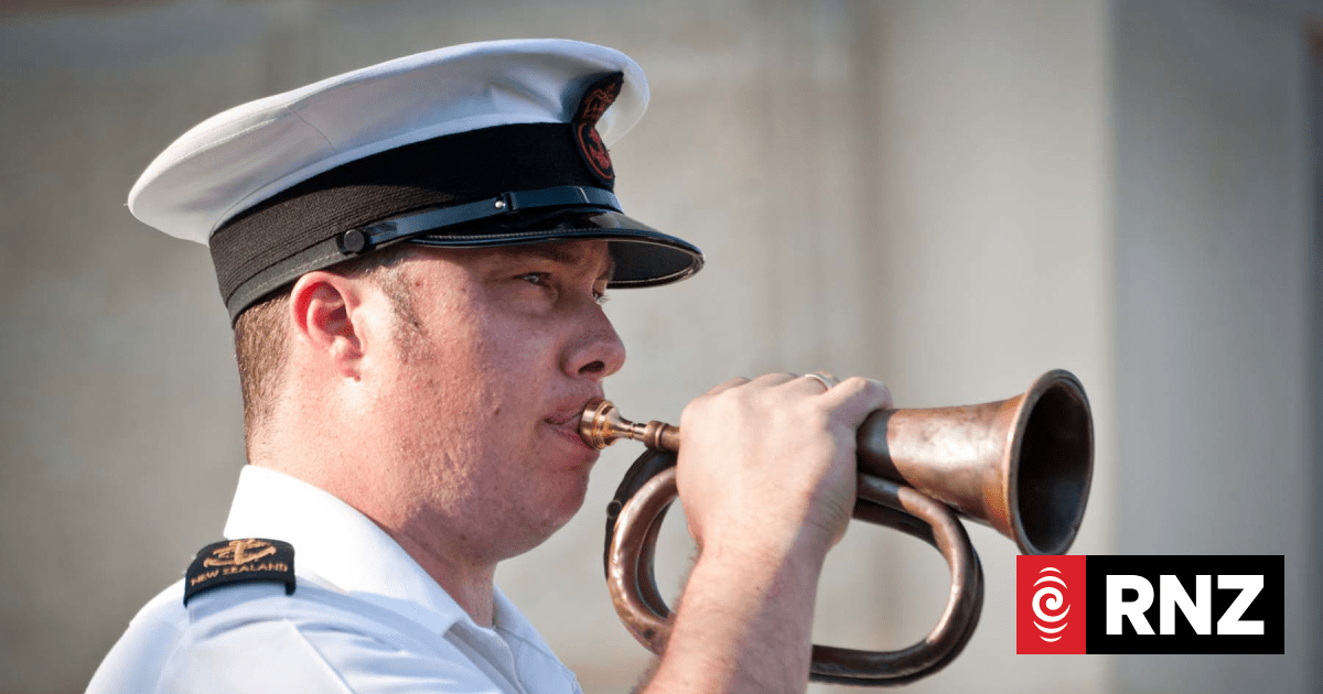 What it's like playing 'The Last Post' on Anzac Day