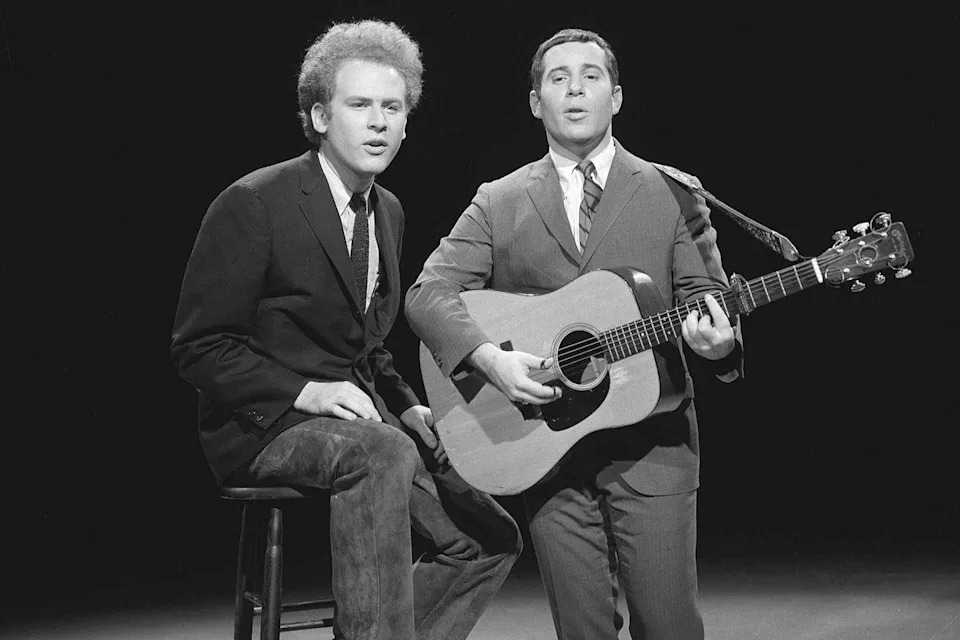 Art Garfunkel (left) and Paul Simon in 1966Credit: CBS Photo Archive/Getty