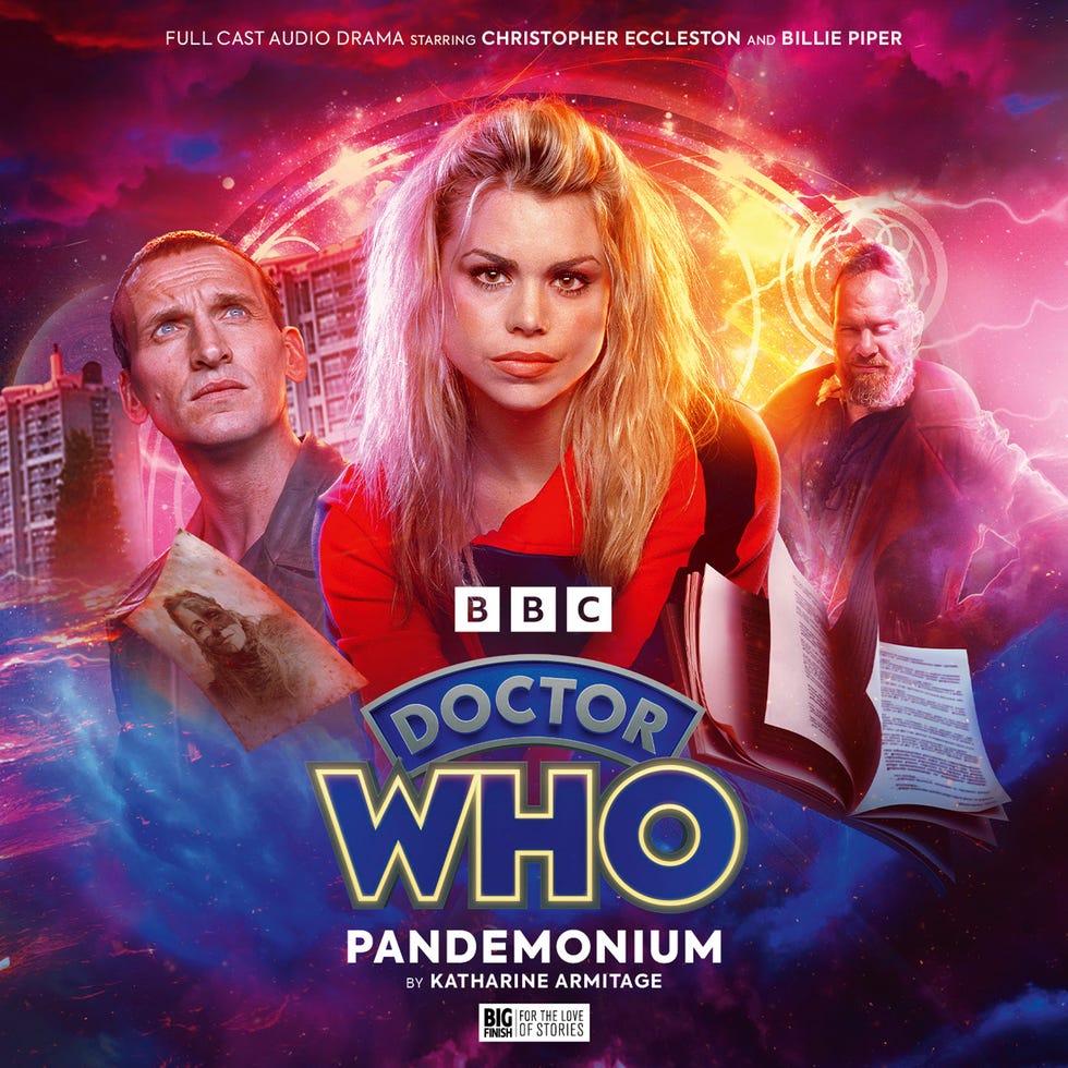 EMBARGOED 15.04.26 09:01 Doctor Who – The Ninth Doctor Adventures: Pandemonium doctor who – the ninth doctor adventures pandemonium