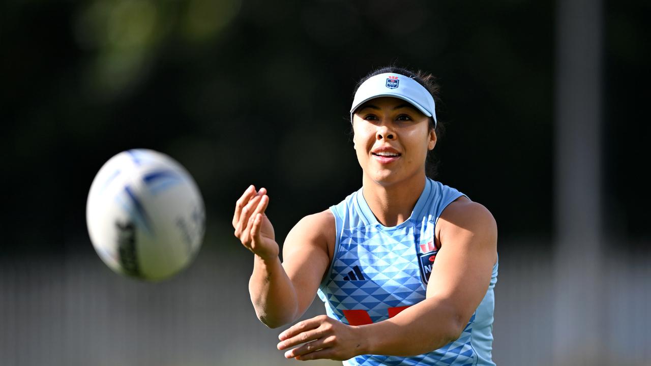 Tiana Penitani-Gray opens up positional swap, versatility in forwards, NSW Blues, Women’s State of Origin, Queensland Maroons, nrlw news