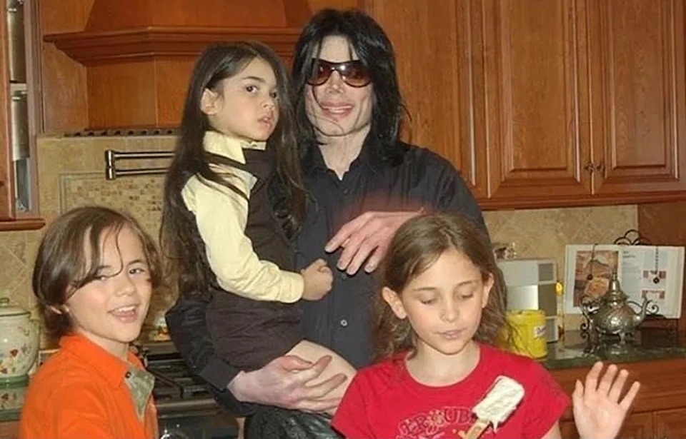 Prince, Bigi, Paris and Michael Jackson.Credit: Prince Jackson/Instagram