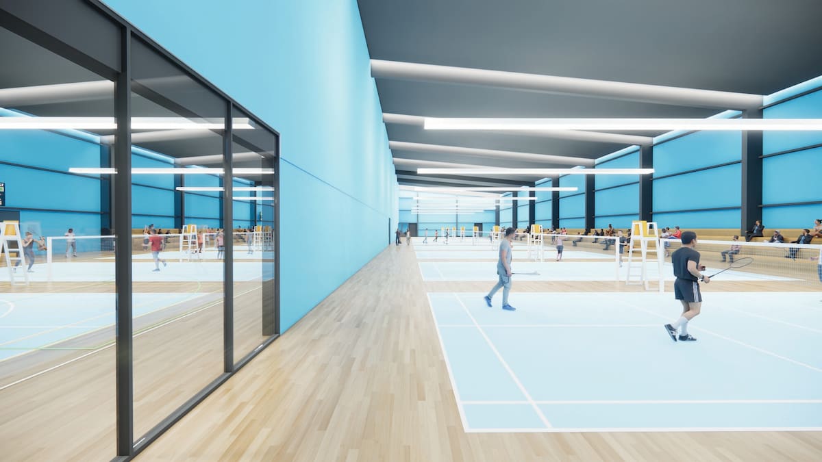Tect confirms $5m funding for new badminton and multisport centre in Tauranga