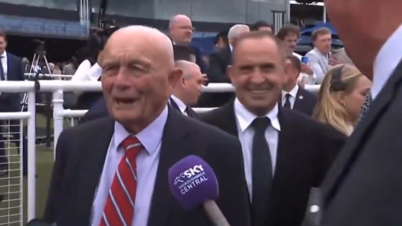 The Championships 2026: Billionaire Gerry Harvey drops F-bombs in rogue TV interviews at Randick