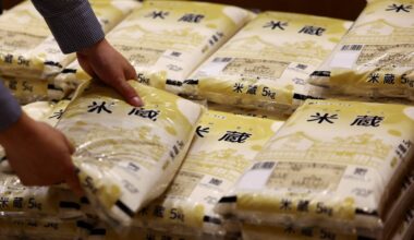 Rice prices in Japan drop for seventh straight week