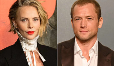 Charlize Theron and Taron Egerton Were 'Forced' to Take Baths Next to Each Other While Making “Apex” (Exclusive)