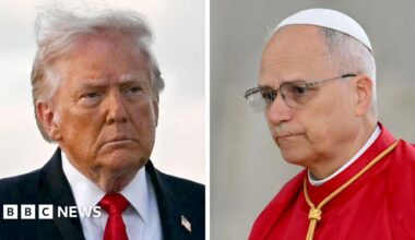 US blockade of Iran's ports set to start within an hour as Pope responds to Trump criticism - follow live