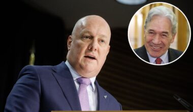 Christopher Luxon fires up at Winston Peters, says NZ First responsible for Prime Minister Dame Jacinda Ardern